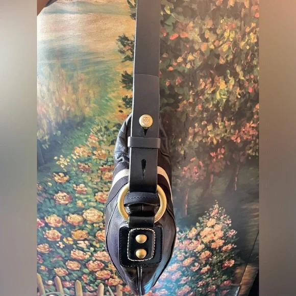 AUTHENTIC BALLY leather signature stripe shoulder bag - Picture 11 of 16